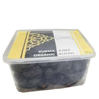 Kurma Ajwa Aliyah Organic Jumbo 1kg - Kurma Ajwa Premium