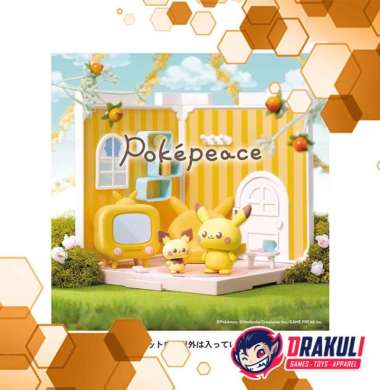 Toys Tomica Pokemon Pokepeace House Living Room Pikachu & Pichu