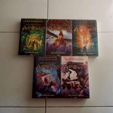 Paket The Trials of Apollo - 5 Buku - Rick Riordan