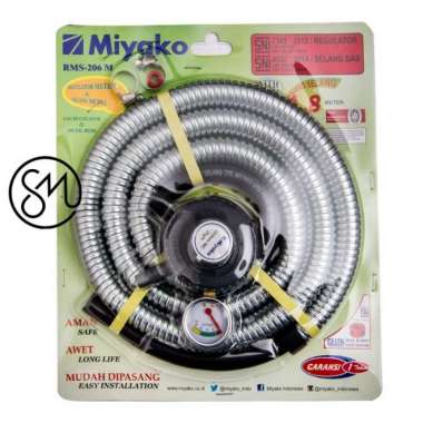 selang gas Regulator Meter Miyako RMS-206 M paket RMS206M RMS206