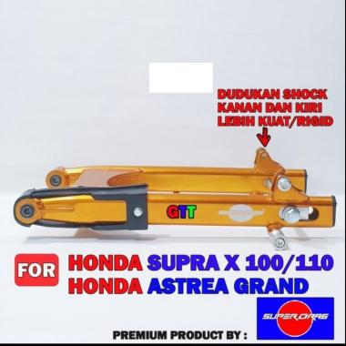 Swing Arm Honda Supra X Lama Astrea Grand Tanpa Stabilizer Super Drag - GOLD