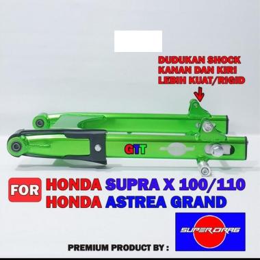 Swing Arm Honda Supra X Lama Astrea Grand Tanpa Stabilizer Super Drag - GREEN