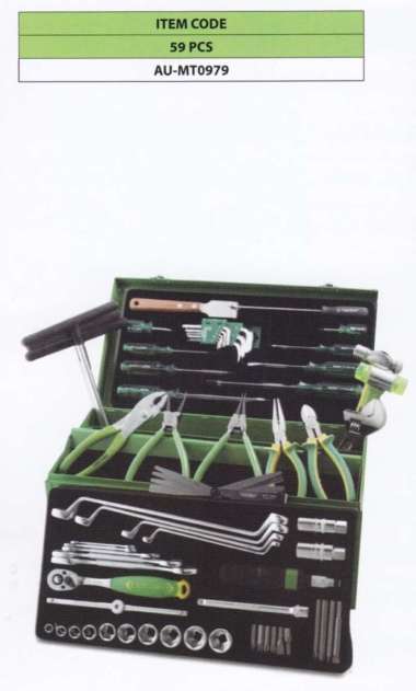 TOOL KIT YAMAHA SET 59PCS TEKIRO (BESI) / MECHANIC TOOLS 59PCS Multicolor