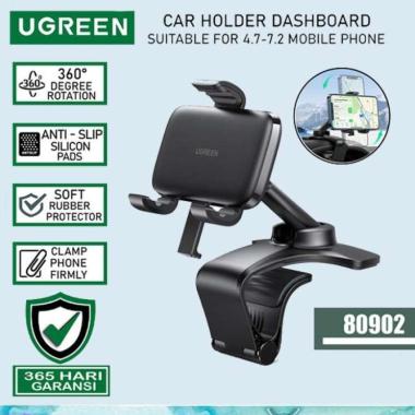 UGREEN Car Mount Phone Holder HP Mobil Jepit Dashboard iPhone 7.2"