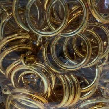 Ring Rolet Gorden/Cincin Rel Rolet/Cincin Kaitan Gorden - Emas/Gold