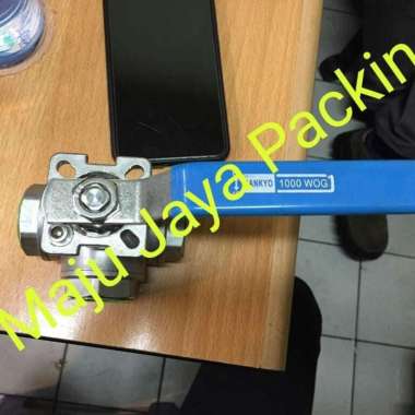 Ball Valve 3 way SS316 drat 2"(Inchi) Ball Valve 3way SANKYO