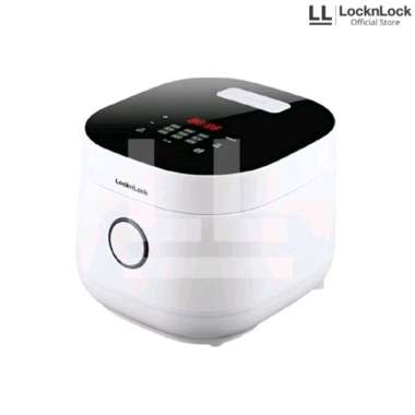 LocknLock EJR846 Low Carbo Digital Rice Cooker 3 Liter 500 Watt EJR846WHT