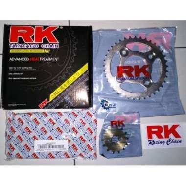 GEAR SET RK NINJA 150RR NINJA150RR PNP GIR DEPAN BELAKANG RANTAI GAER
