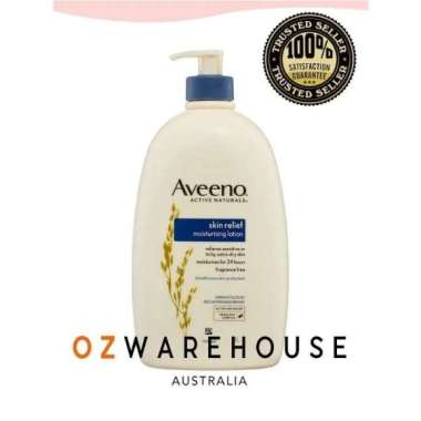 Aveeno Moisturising Lotion Fragrance Free 1L Original