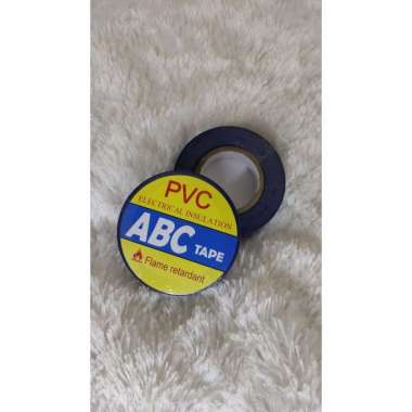 ABC Isolasi Listrik PVC Electrical Tape Warna 18mm X 8m Biru Tua