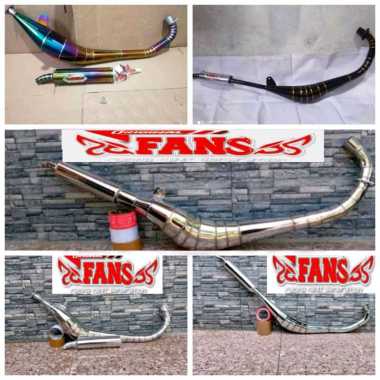 Knalpot Racing 2 TAK Satria Hiu Satria Lumba 2tak 2stoke kolong samping crom satria hiu