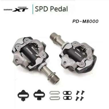 PEDAL CLEAT MTB ORIGINAL SHIMANO DEORE XT PD-M8000 WITH CLEAT