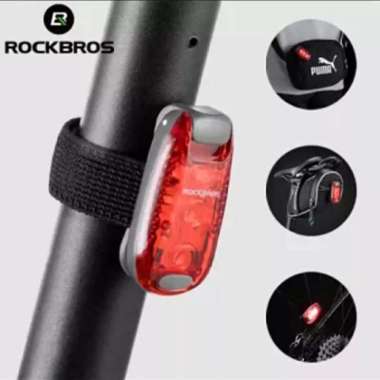 LAMPU BELAKANG/HELM/TAS SEPEDA ROCKBROS