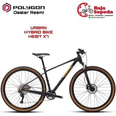 SEPEDA URBAN HYBRID POLYGON HEIST X7