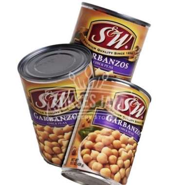 S&W Garbanzo Beans | Kacang Arab 439 Gram