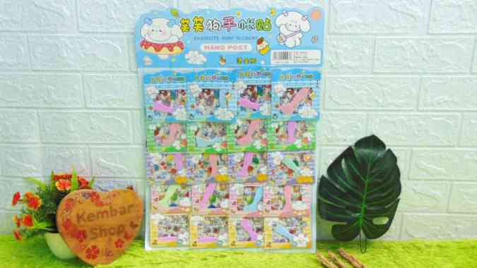 STICK-MOMO-KTK VIRAL! STICKER MOMO LUCU KOTAK STIKER WATERPROOF DEKORASI JURNAL GLITTER HANDPOST Han
