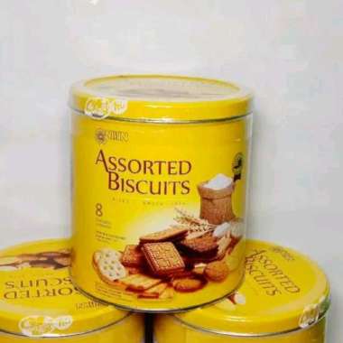 Nissin Assorted Biskuit Kaleng 650 gram
