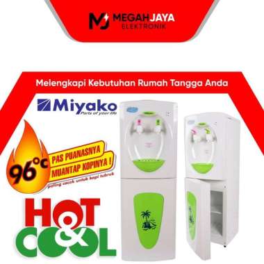 MIYAKO DISPENSER WD 389 HC / WD-389 HC (COOL AND HOT) GARANSI RESMI