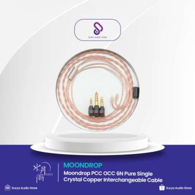 Moondrop PCC OCC 6N Pure Single Crystal Copper Interchangeable Cable