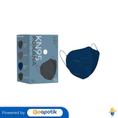 POKANA KN95 COLOUR SERIES DARK COLOUR DEEPSEA NAVY BOX 12 PCS