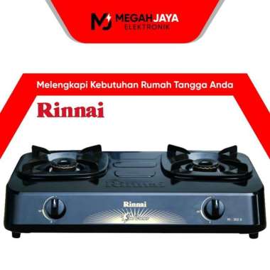 RINNAI KOMPOR RI 302S / RI-302S (2 TUNGKU) GARANSI RESMI