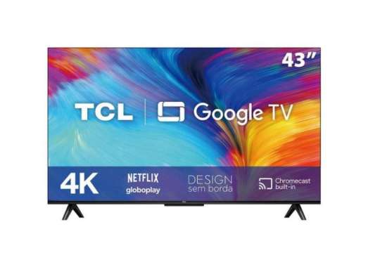 TCL LED Android 43inch 43P635 GOOGLE TV 4K UHD 2022 (Palembang)