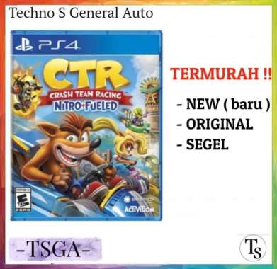 PS4 CTR Crash Team Racing Nitro Fueled - PS 4 CTR Crash Team Racing