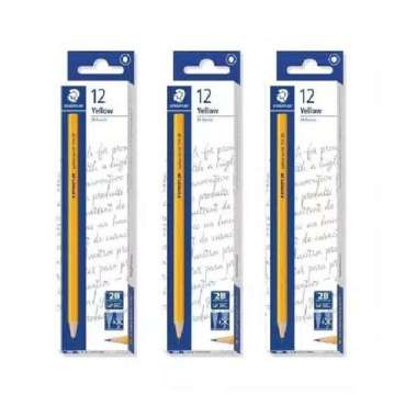 pensil staedtler 2b kuning