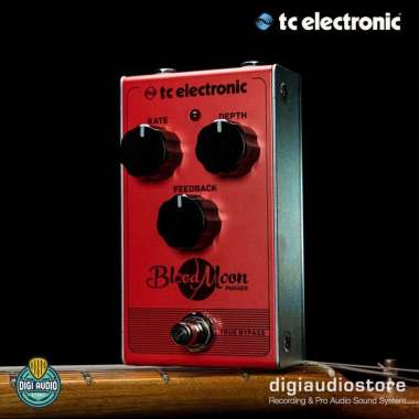 Efek Gitar TC ELECTRONIC BLOOD MOON PHASER Vintage Phaser Guitar Effect Pedal Stompbox