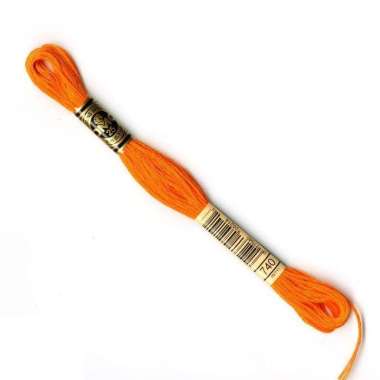 Benang DMC Art 117 - 740 - Tangerine