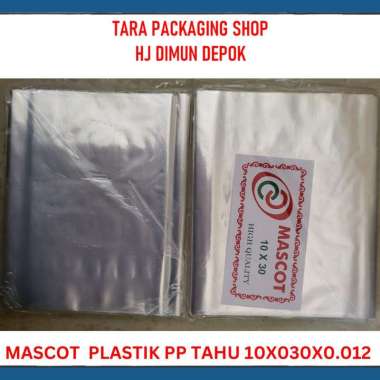 KANTONG PLASTIK BENING PP TAHU 10 X 30 PLASTIK PP TIPIS
