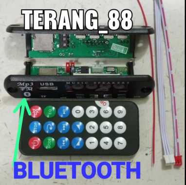 1pcs MODUL MP3 BLUETOOTH PLAYER BLUTUT MODULE