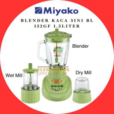MIYAKO BLENDER 3IN1 BL 152 GF BLENDER KACA
