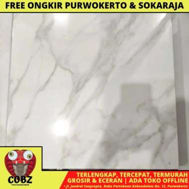 50 CM X 50 CM / UNO VIDENSIA KERAMIK LANTAI 50 CM X 50 CM WHITE