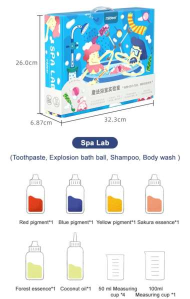 Mideer Spa Beauty Lab Experiment mainan edukasi science montessori - SPA LAB