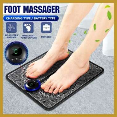 Alat Pijat Kaki Akupuntur Listrik Pulse Elektrik Foot Massager EMS Pad