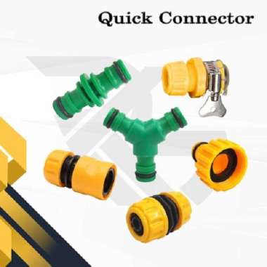 Sambungan Selang Kran Air 1/2 Inch - 5/8 Inch I Adapter Selang Air I Konektor Ujung Kran Air Sambung