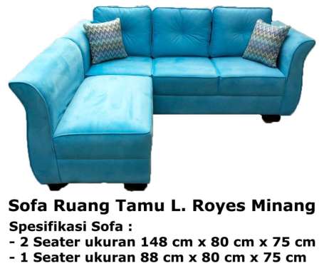 Sofa Ruang Tamu L. Royes Minang Kota Pekanbaru