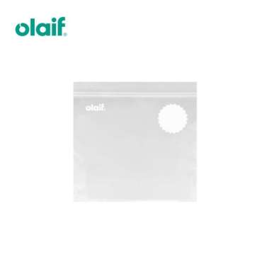 Olaif Double Seal Ziplock Bag - 20pcs - Plastik Klip / Plastik Makanan 1.8L (22x22cm)