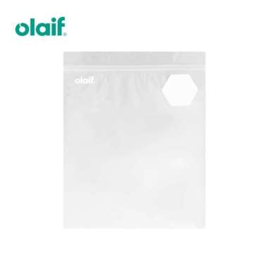 Olaif Double Seal Ziplock Bag - 20pcs - Plastik Klip / Plastik Makanan 3.5L (25x32cm)