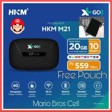 HKM M21 Modem Mifi Wifi XL GO IZI 4G LTE Bypass & Unlock All Operator HKM M21 XL