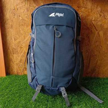 Tas Ransel Pria Rei Amsterdam 25L Arei Outdoorgear + Cover Bag navy