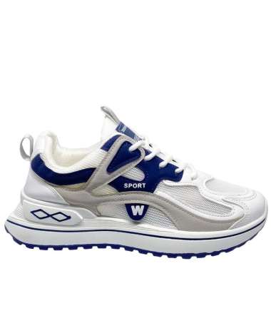 Sepatu Sneakers Pria Ori Dane and Dine - WARRIOR 42 NAVY