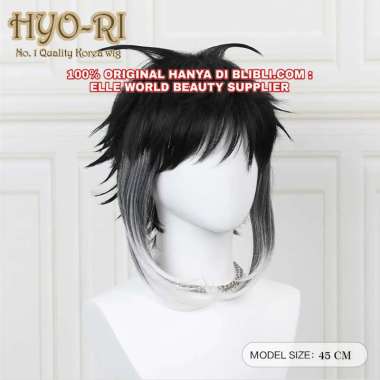 READY STOCK - WIG COSPLAY ANIME BUNGO STRAY DOGS AKUTAGAWA RYUNOSUKE WIG AKUTAGAWA RYUNOSUKE WIG ANI