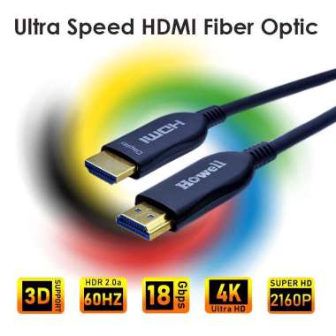 HOWELL KABEL HDMI FIBER OPTIC 100M