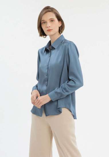 Minimal BB Whyna Shirt China Blue XL China Blue