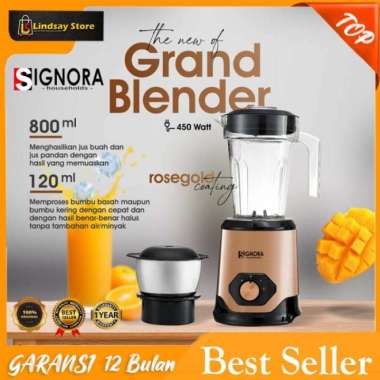 Signora New Grand Blender | Grand Blender Rose Gold | Blender Signora