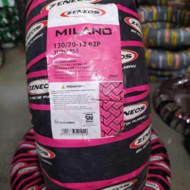 Ban ZENEOS 130/70-12 MILANO ZN 87 BELAKANG VESPA, SPRINT, SCOOPY FI BARU