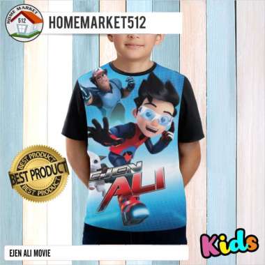 Kaos Anak Kartun Ejen Ali Movie - Kaos Anak Lucu M