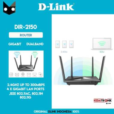 Router D-Link DIR2150 AC2100 Mesh WiFi Gigabit DLink DIR 2150 DualBand